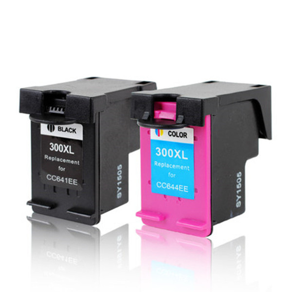 2PK Remanufactured For HP300 300 300xl Ink Cartridges Deskjet F2420 F2480 F2492 D1660 D2560 D2660 D5560 Printer Inkjet Full Ink