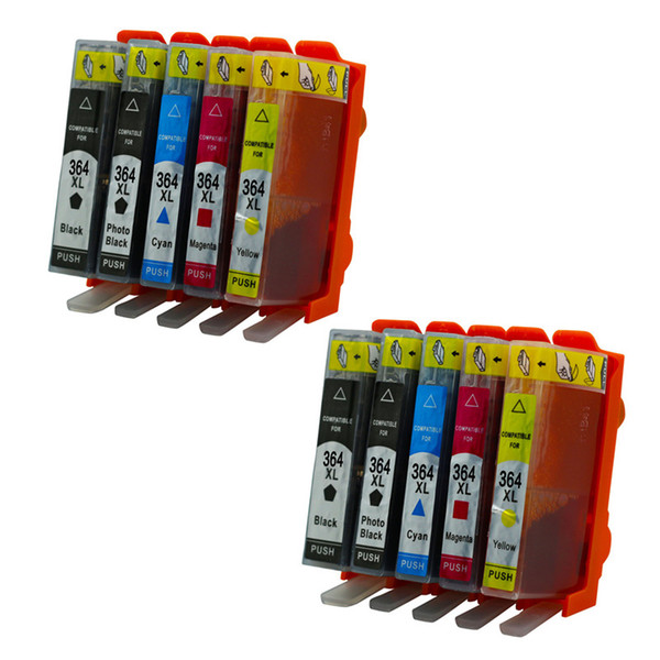 10PK Replacement for HP 364 364XL Ink Cartridges Photosmart B8553 C5383 C5380 C6324 C5390 C5393 B8558 C6380 C6383 C5324 Inkjet