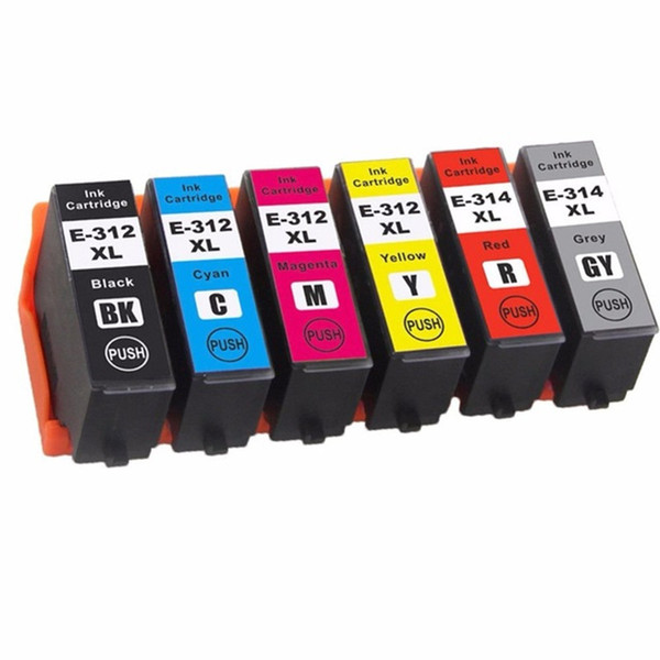 6PK T312XL 312XL E-312XL 312 314XL E-314XL T-314XL Ink Cartridge Replacement For Epson Photo XP-8500 XP-15000