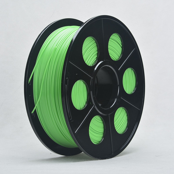 Green Color ABS 1.75 mm 3D Filament For 3D Printer Pen Dimensional Accuracy +/- 0.02 mm 1kg Spool for Makerbot Rearap UP