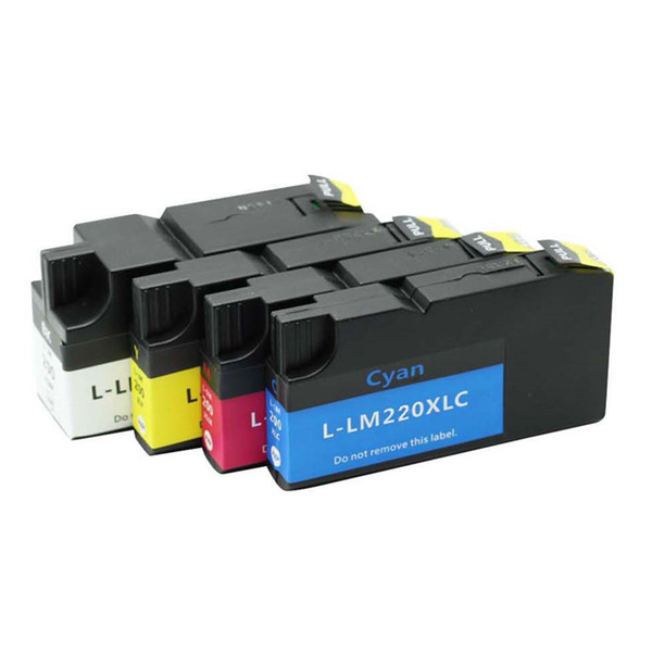 4PK Printers Cartridges Compatible For Lexmark 220xl 220 xl OfficeEdge Pro4000 Pro4000c Pro5500 Impressora Ink Cartridge