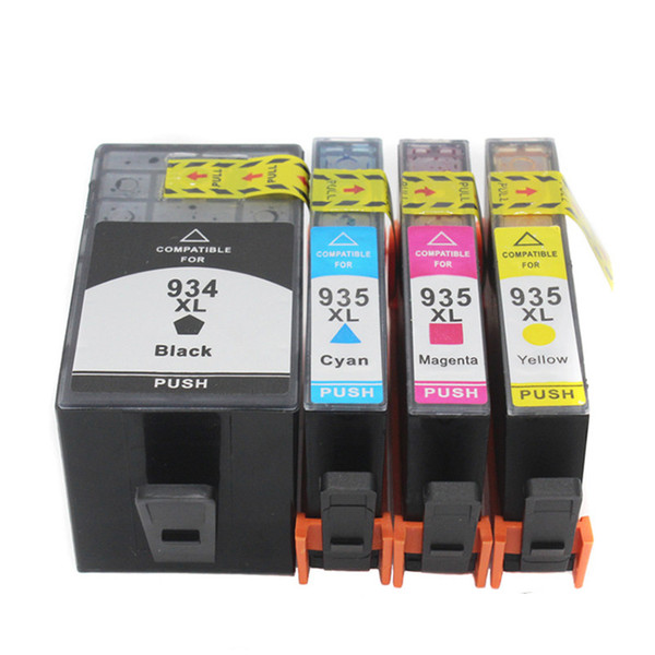 4PK Replacement For HP 934 934XL 935 Ink Cartridges Officejet 6812 6830 6815 6835 6230 With Chip Inkjet Printers Cartridge