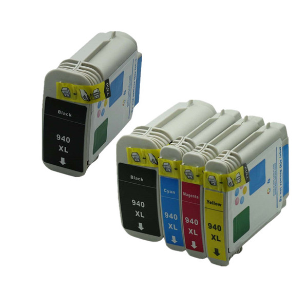 5x Ink Cartridges Compatible for HP 940 940XL With Chip Officejet Pro 8500 A909b A909a A909n A909g Show Ink Level Printer Inkjet
