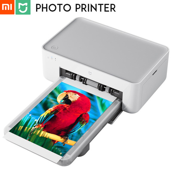 Original Xiaomi Mijia Mi Photo Printer Heat Sublimation Finely Restore True Color Auto Film Long Keep Multiple Wireless Remote