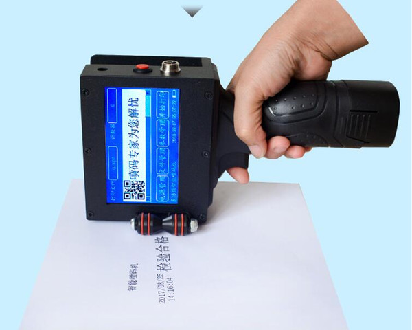 Multifunction Handheld Inkjet Printer Gun Handheld Inkjet Printer For Expiry Date