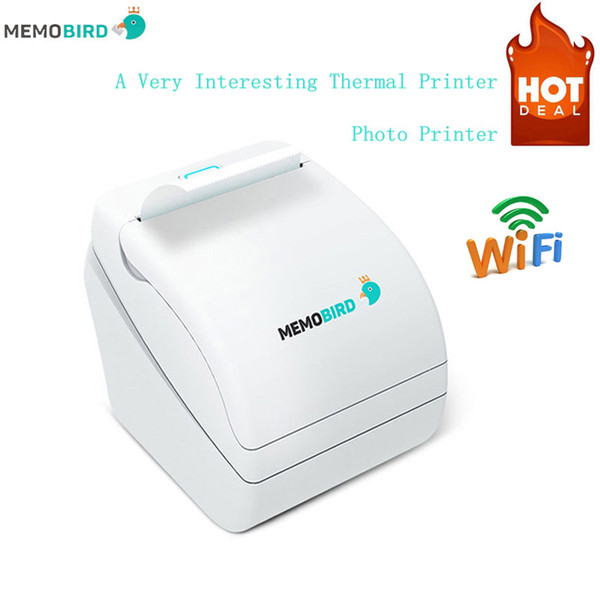 Printers Memobird G1 New Thermal Printers barcode Printers WiFi Wireless Remote Phone Photo Printer any language for apple iphone android