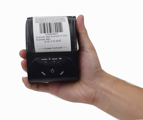 Free Tax Original packing thermal Label receipt Bill Bluetooth printer