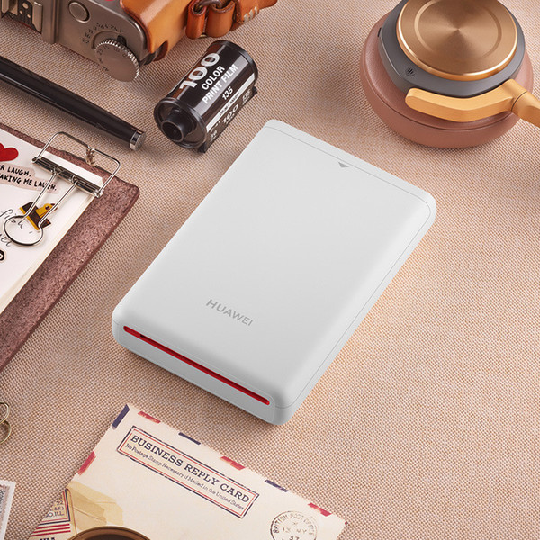 Original Huawei Zink Portable Photo Printer Mini Pocket Printer Bluetooth 4.1 Support DIY Share 500mAh AR Printer 300dpi