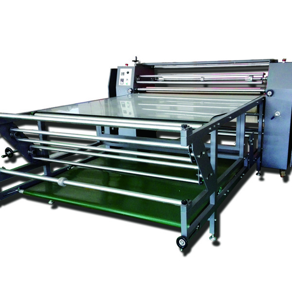 High Speed sublimation heat transfer machine using cloth and banner