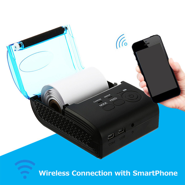 New Arrival ZJ - 5805 58mm Bluetooth Printer 4.0 Android 4.0 POS Receipt Thermal Printer Bill Machine for Supermarket