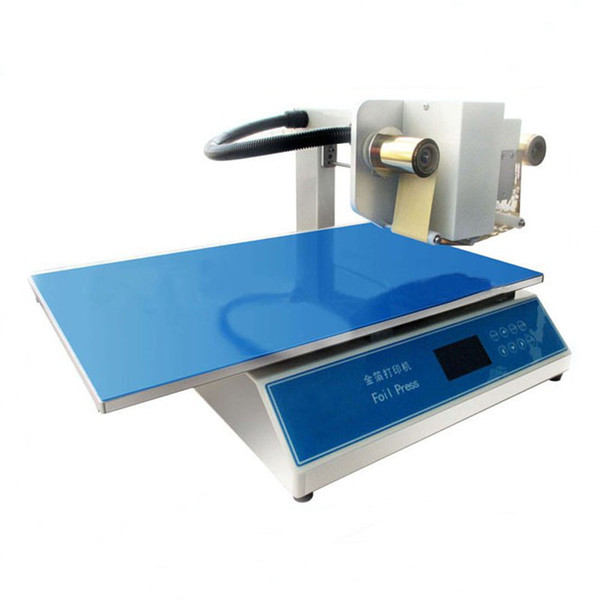 Hot sale foil print machine/digital gold foil printer/new designed leather printing machine