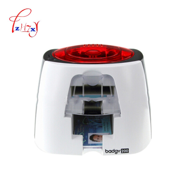 Plastic PVC color Card Printer, Badgy200 Single-sided card printers AC110V/220 V