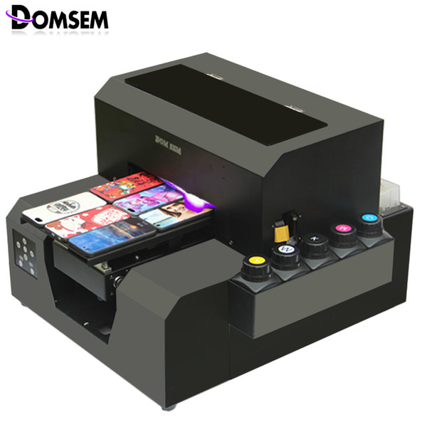 Mini UV printer A4 size for glass wood plastic pvc metal acrylic flatbed LED UV printer