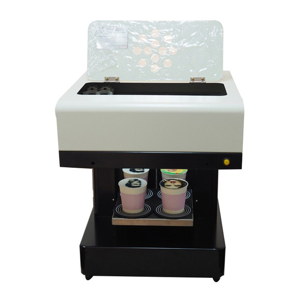 Automatic coffee printer 3D edible ink coffee printing machine 4cups Selfie printer DIY latte art with USB