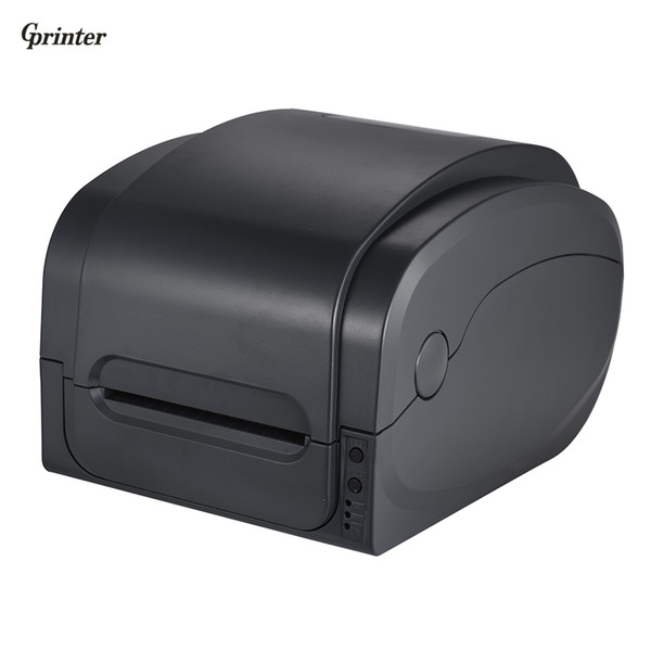 Gprinter Thermal Transfer Receipt Printer Barcode Label Printer 104mm Print Width USB Interface for Warehouse Retail Post Office