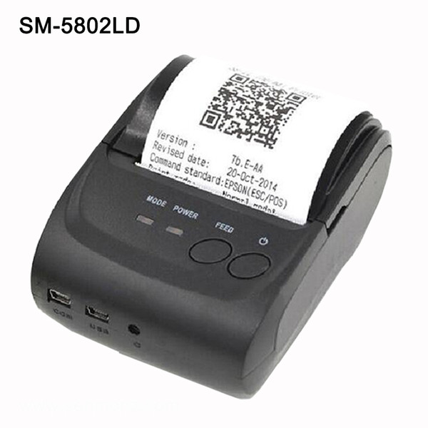 Free SDK Wireless Android Bluetooth Thermal Printer 58mm Mini Bluetooth Thermal Receipt Printer - Android