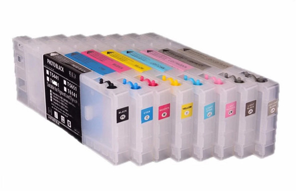 220ML Refillable ink cartridges for epson 4000 7600 9600 4800 with chips