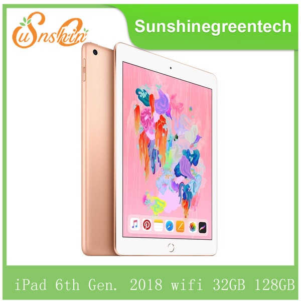 Original Refurbished Apple iPad 6th Gen. 2018 wifi iPad 6 Touch ID 9.7