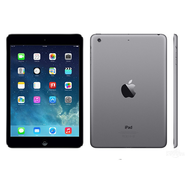 Refurbished iPad mini 2 Apple Unlocked Wifi 16G 32G 64G 128GB 7.9 inch Retina Display IOS A7 Tablet DHL