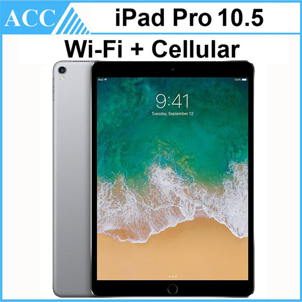 Refurbished Original Apple iPad Pro 10.5 inch WIFI + Cellular IOS A10X Chipset 4GB RAM 64GB 256GB ROM Tablet PC DHL 1pcs