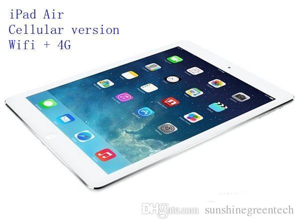 Refurbished iPad Air Cellular version 16GB 32GB 64GB Wifi +4G 100% Original iPad 5 Tablet PC 9.7inch Retina Display refurbished Tablet