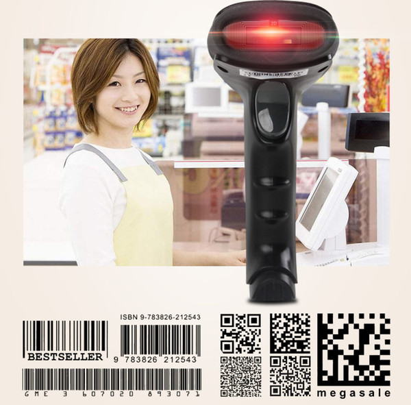 Turkish pharmaceutical industry 2D barcode scanner, Wired QR Data traix code, PDF417 Line Code for Reverse and Normal Code 130T