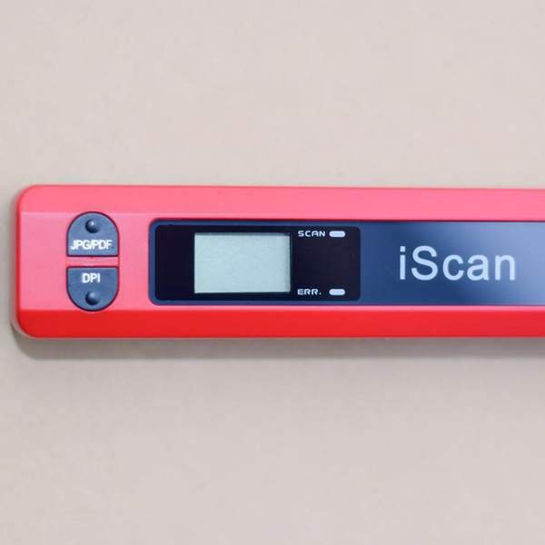 Portable scanner 900DPI JPG and PDF formate A4 book scanner Iscan mini handheld document scanner by niubility good quality