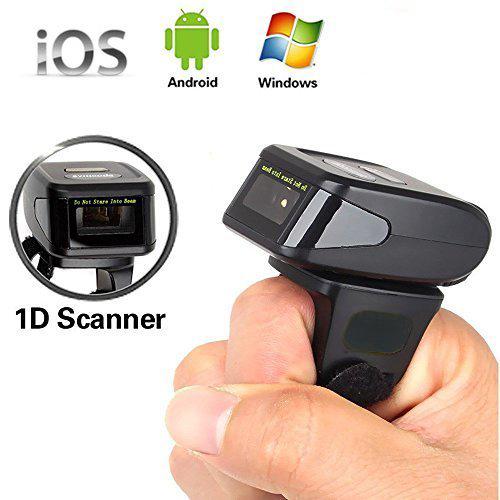 LENVII R200 Cordless 2D Wearable Ring Barcode Scanner