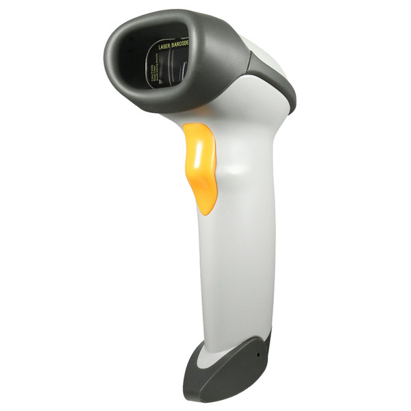 Wholesale- Symcode USB 1D Laser Wired Bar code Scanner Reader Barcode Scanner White