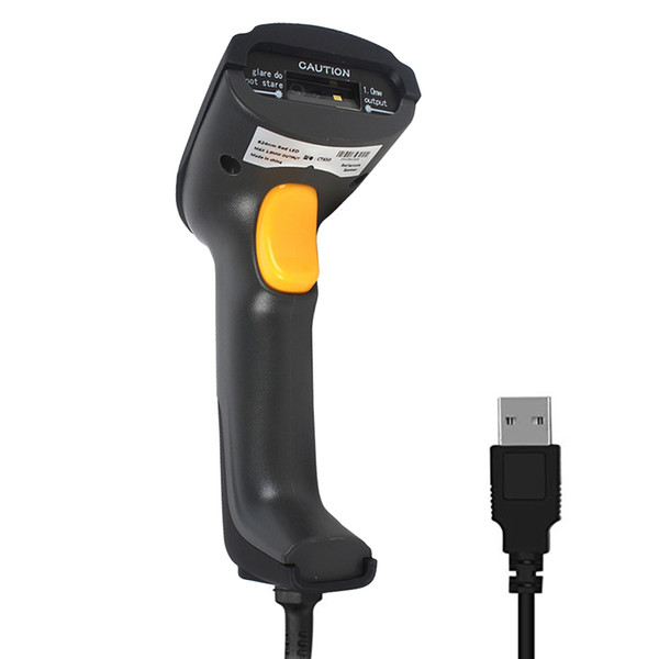 JR650 Wired Barcode Scanner Handheld for Mobile Payment Computer Screen Wechat Scanner Reader Supermarket Retail Store Warehouse