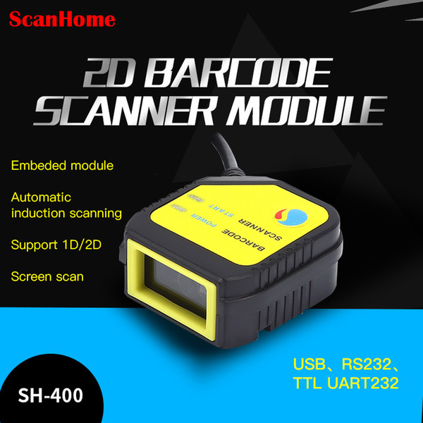 ScanHome embedded scanning module 2D code scanning head module fixed USB TTL RS232 engine SH-400