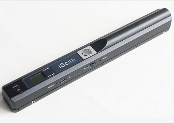 DHL free shipping Portable scanner 900DPI JPG and PDF formate A4 paper scanner Iscan mini handheld document mini scanner