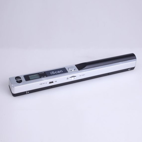 High Speed LCD Display Compact USB 2.0 Handheld 900DPI Portable Pen Type JPEG/PDF Format Document Scanner