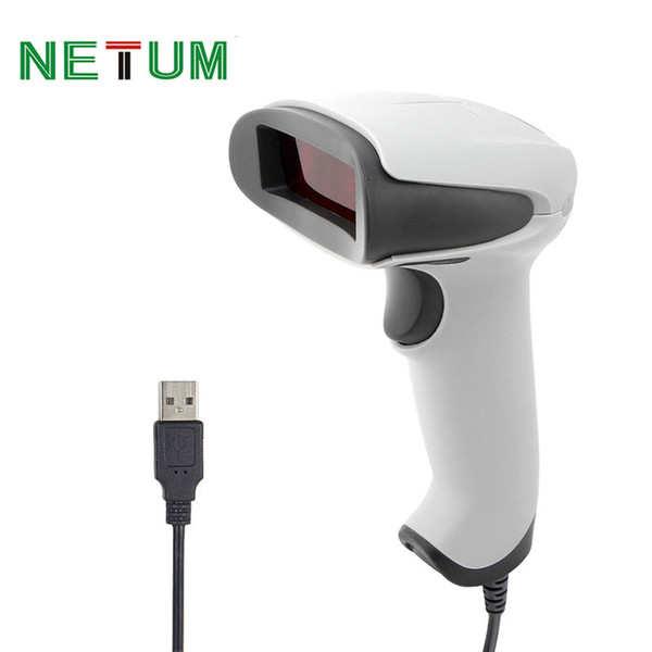 NETUM Portable 1D Barcode Scanner Wired USB Bar Code Reader for POS and Inventory NT-2012