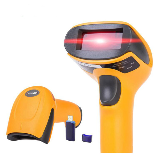 Wireless Laser Barcode Scanner Long Range Cordless Bar Code Reader for Inventory Free Shipping