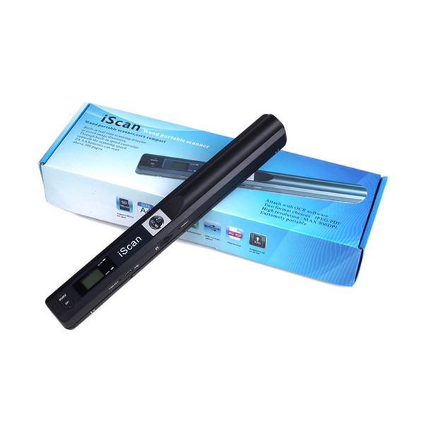 New Arrival Mini Portable Scanner Hand-held High Definition Pen Shaped Scanner 900DPI Handyscan JPEG Format A4 Document