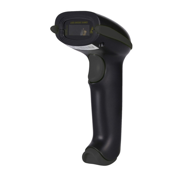 2.4G Wireless Handheld 1D Barcode Scanner Automatic Reader Supports Reverse Type Bar Code Scanning with USB Receiver for Retail