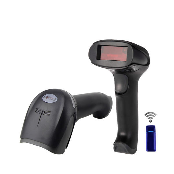 Handheld Wireless Barcode Scanner Reader long range Cordless frequency USB Laser Scanner Laser scan for inventory - RD-1908