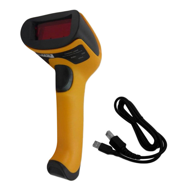 USB 2.0 Handheld Barcode Reader Laser Bar Code Scanner PC Antiknock design ABS for PC