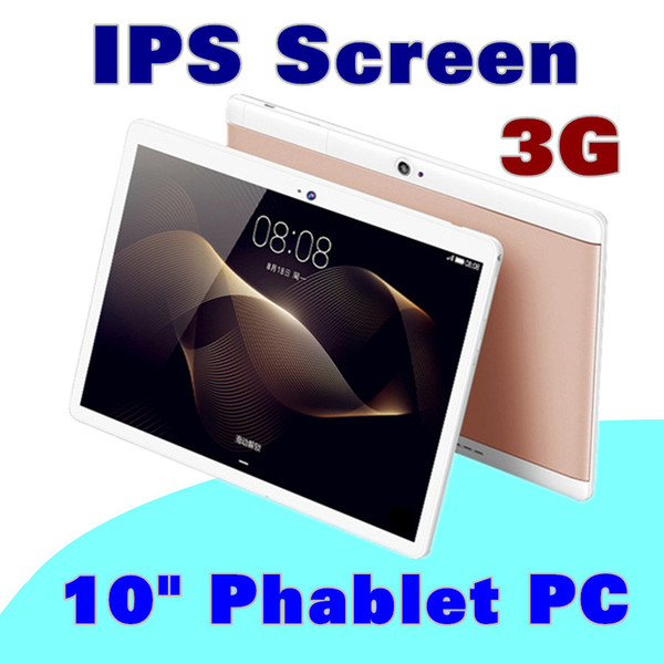 DHL High quality 10 inch MTK6582 IPS capacitive touch screen dual sim 3G tablet phone pc tablet 10 inch android 5.1 G-10PB