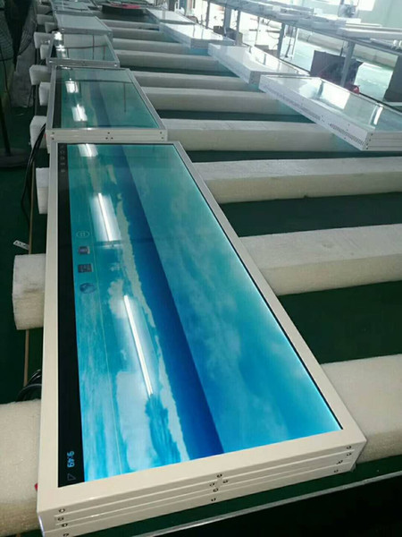 New 32inch 34inch commercial metal shell Android digital signage Lcd advertising network display wall mounted for shelf