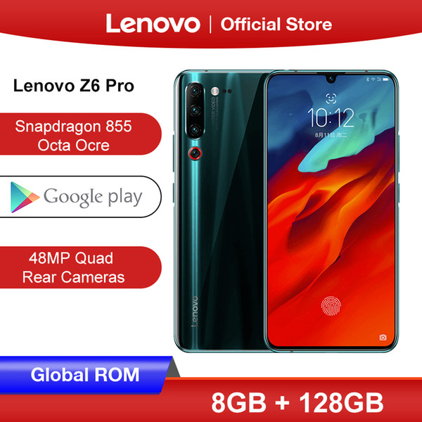 Original Global ROM Lenovo Z6 Pro 8GB 128GB Snapdragon 855 Octa Core 6.39