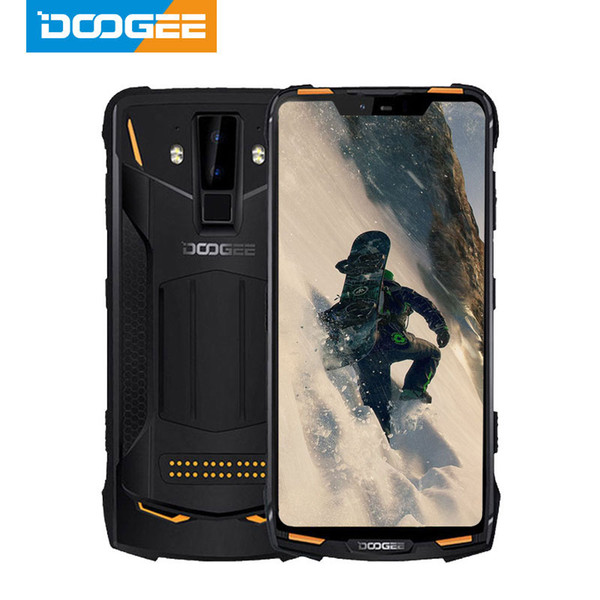 IP68 DOOGEE S90 Pro Modular Rugged Mobile Phone Helio P70 Octa Core 6GB 128GB 6.18inch Display 12V2A 5050mAh 16MP+8MP Android 9