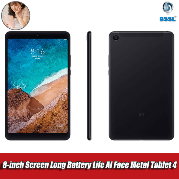 Original Xiaomi Mi Pad 4 32GB/64GB Tablets PC Snapdragon 660 AIE CPU Qcta Core 8 inch 16:10 Screen 13MP Bluetooth 6000mAh