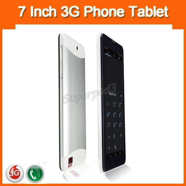 7 Inch MTK6572 Dual Core 3G Call Phablets HD Screen ROM 4GB Dual SIM Dual Camera Android 4.2 Bluetooth GPS WIFI Tablets