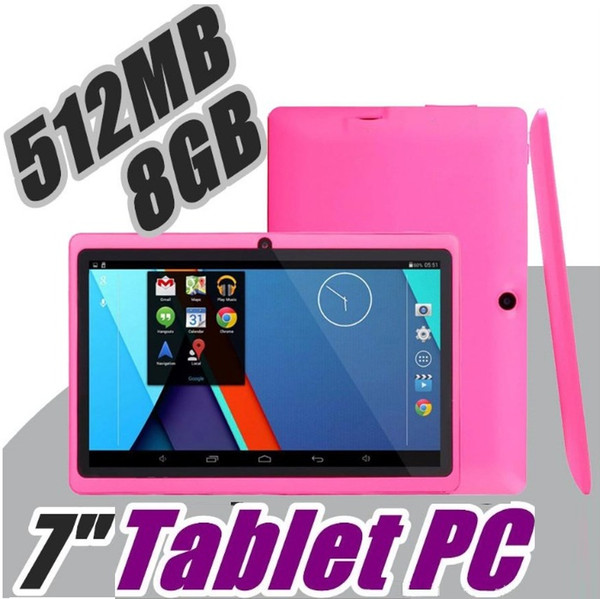 cheap tablet 7 inch tablet PC A33 Quad Core Allwinner Android 4.4 Capacitive 1.5GHz 512MB RAM 8GB ROM Dual Camera