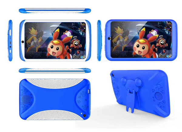 A good Birthday Christmas Gift ! 7 inch Kids Tablet PC Quad Core Android Tablet 8GB 1024x600 Screen Children Education Games