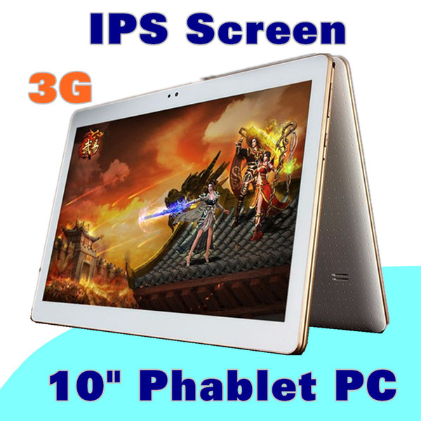 10X DHL High quality 10 inch MTK6582 IPS capacitive touch screen dual sim 3G tablet phone pc tablet 10 inch android 6.0 G-10PB