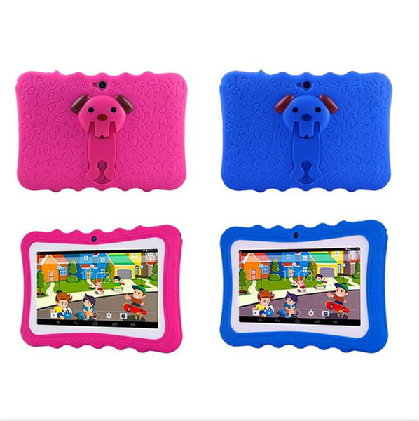 Kid Educational Tablet PC 7 Inch Screen 1+8G Quad Core Children Tablet Google Player With Retail Box