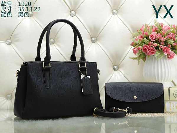 New brand Designer Handbag Fashion Women Tote Shoulder Bags Lady Leather High quality Handbags backpack purse Wallet 1920